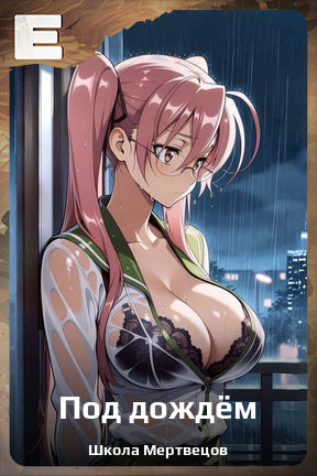 Карточка персонажа Под дождём