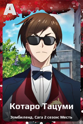 Карточка персонажа Котаро Тацуми