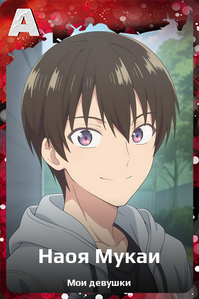 Карточка персонажа Наоя Мукаи