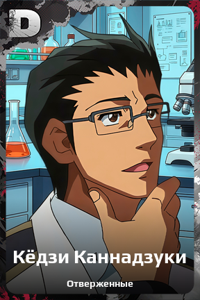 Карточка персонажа Кёдзи Каннадзуки
