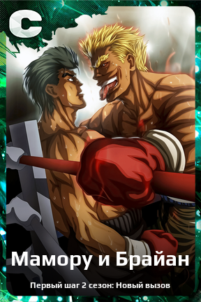 Карточка персонажа Мамору и Брайан