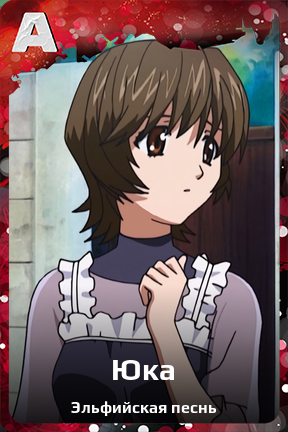 Карточка персонажа Юка