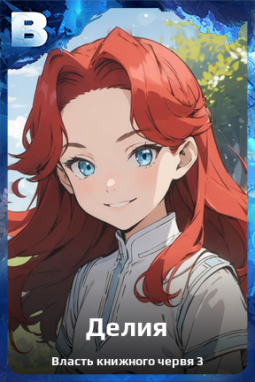Карточка персонажа Делия