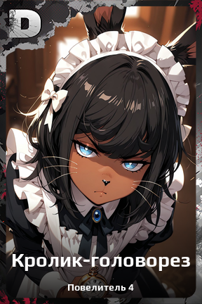 Карточка персонажа Кролик-головорез