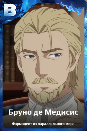 Карточка персонажа Бруно де Медисис