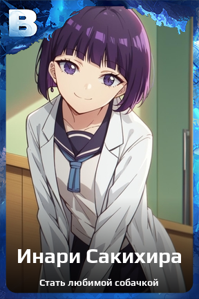 Карточка персонажа Инари Сакихира