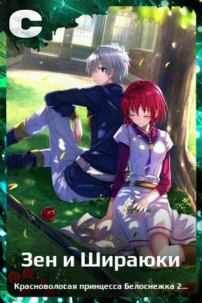 Карточка персонажа Зен и Шираюки