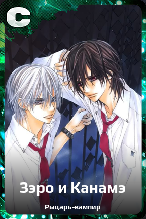 Карточка персонажа Зэро и Канамэ