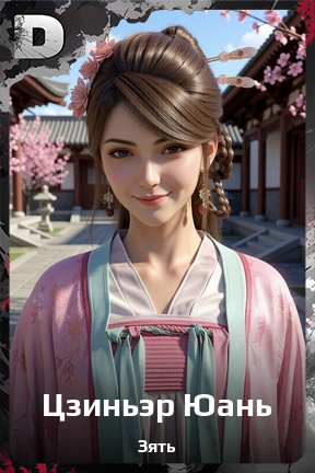 Карточка персонажа Цзиньэр Юань