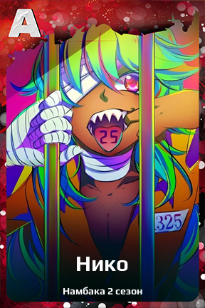 Карточка персонажа Нико