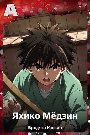 Карточка персонажа Яхико Мёдзин