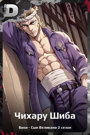 Карточка персонажа Чихару Шиба