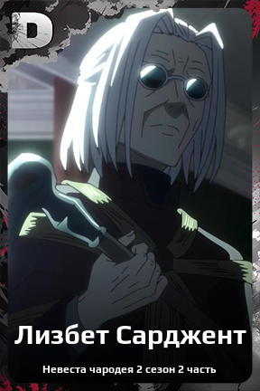 Карточка персонажа Лизбет Сарджент