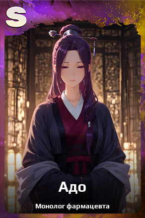 Карточка персонажа Адо