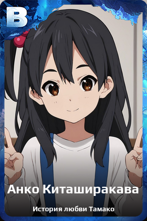 Карточка персонажа Анко Киташиракава
