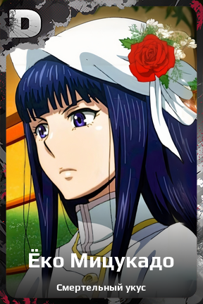 Карточка персонажа Ёко Мицукадо