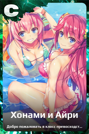 Карточка персонажа Хонами и Айри