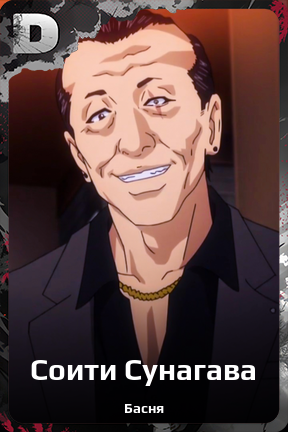 Карточка персонажа Соити Сунагава
