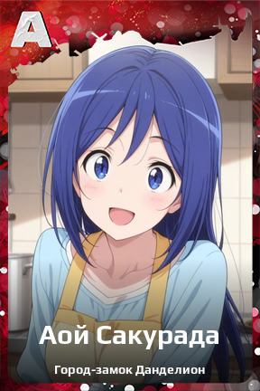 Карточка персонажа Аой Сакурада