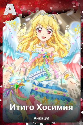 Карточка персонажа Итиго Хосимия