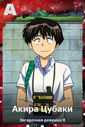 Карточка персонажа Акира Цубаки
