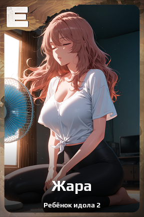 Карточка персонажа Жара