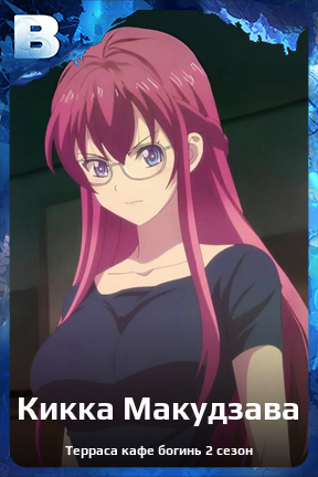 Карточка персонажа Кикка Макудзава