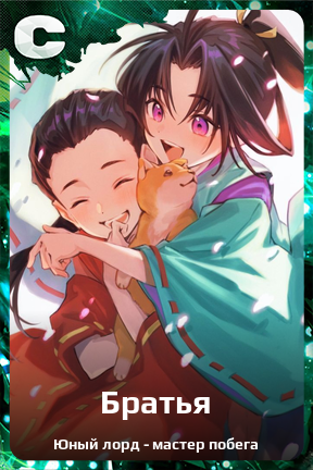 Карточка персонажа Братья