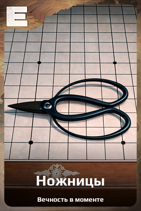 Карточка персонажа Ножницы