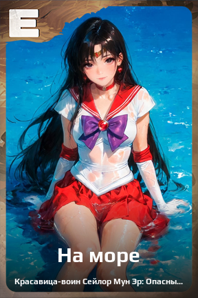 Карточка персонажа На море