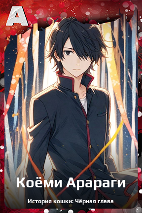 Карточка персонажа Коёми Арараги