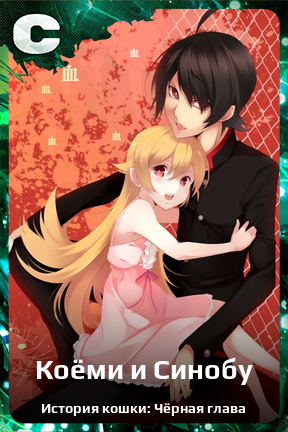 Карточка персонажа Коёми и Синобу