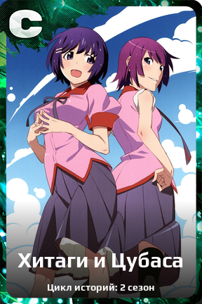 Карточка персонажа Хитаги и Цубаса
