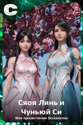 Карточка персонажа Сяоя Линь и Чуньюй Си