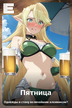 Карточка персонажа Пятница