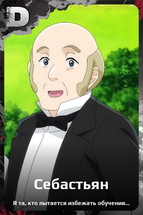 Карточка персонажа Себастьян