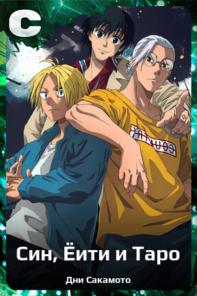 Карточка персонажа Син, Ёити и Таро