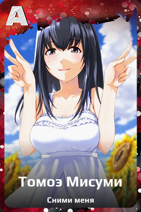Карточка персонажа Томоэ Мисуми