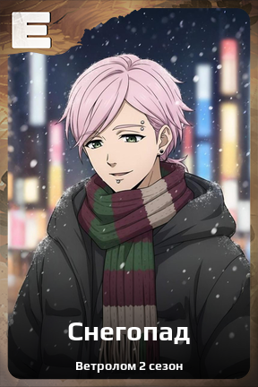 Карточка персонажа Снегопад