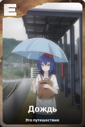 Карточка персонажа Дождь