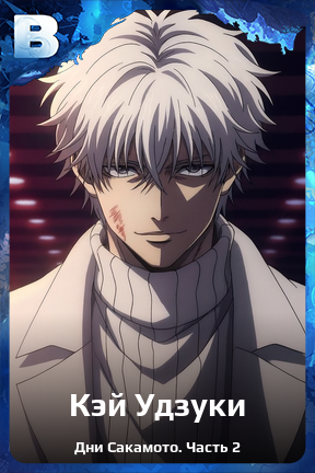 Карточка персонажа Кэй Удзуки