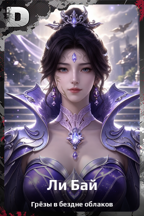 Карточка персонажа Ли Бай