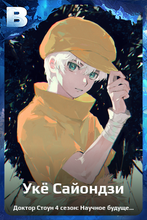 Карточка персонажа Укё Сайондзи