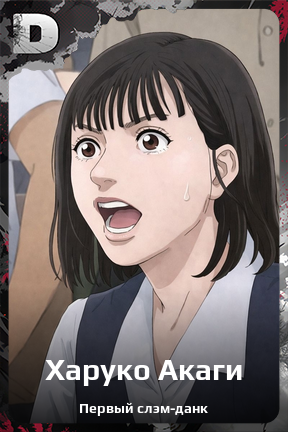 Карточка персонажа Харуко Акаги