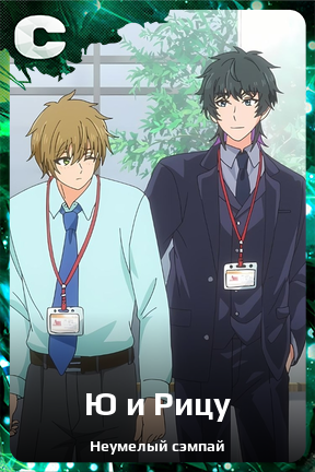 Карточка персонажа Ю и Рицу