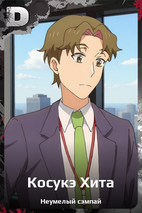 Карточка персонажа Косукэ Хита