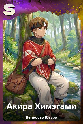 Карточка персонажа Акира Химэгами