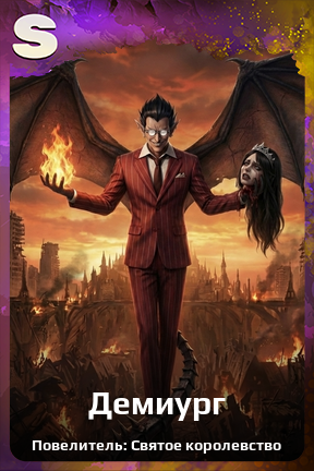 Карточка персонажа Демиург
