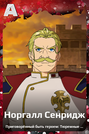 Карточка персонажа Норгалл Сенридж