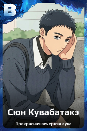 Карточка персонажа Сюн Кувабатакэ